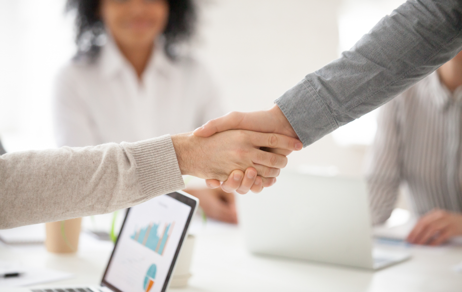 Business Partnership Handshake